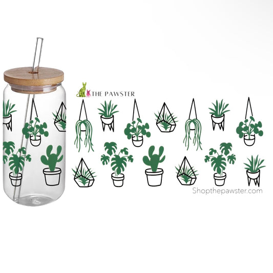 #89 Plants 16oz Cup Wrap