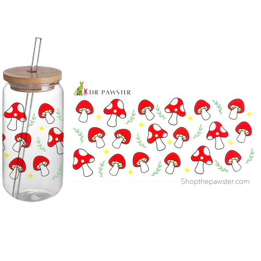 #82 Mushrooms 16oz Cup Wrap