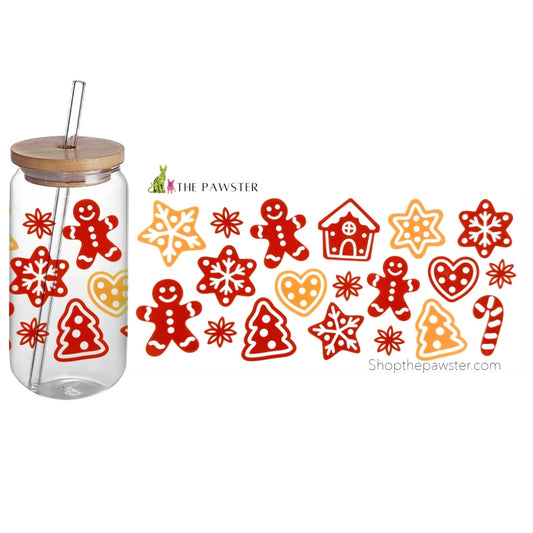 #57 Ginger Bread 16oz Cup Wrap