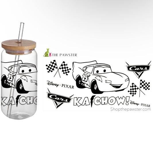 #17 Cars 16oz Cup Wrap