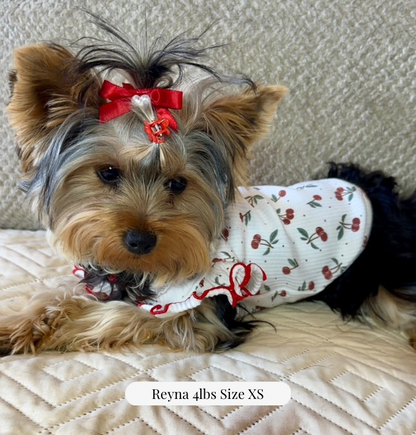 Sweet Cherry Ruffle Tee