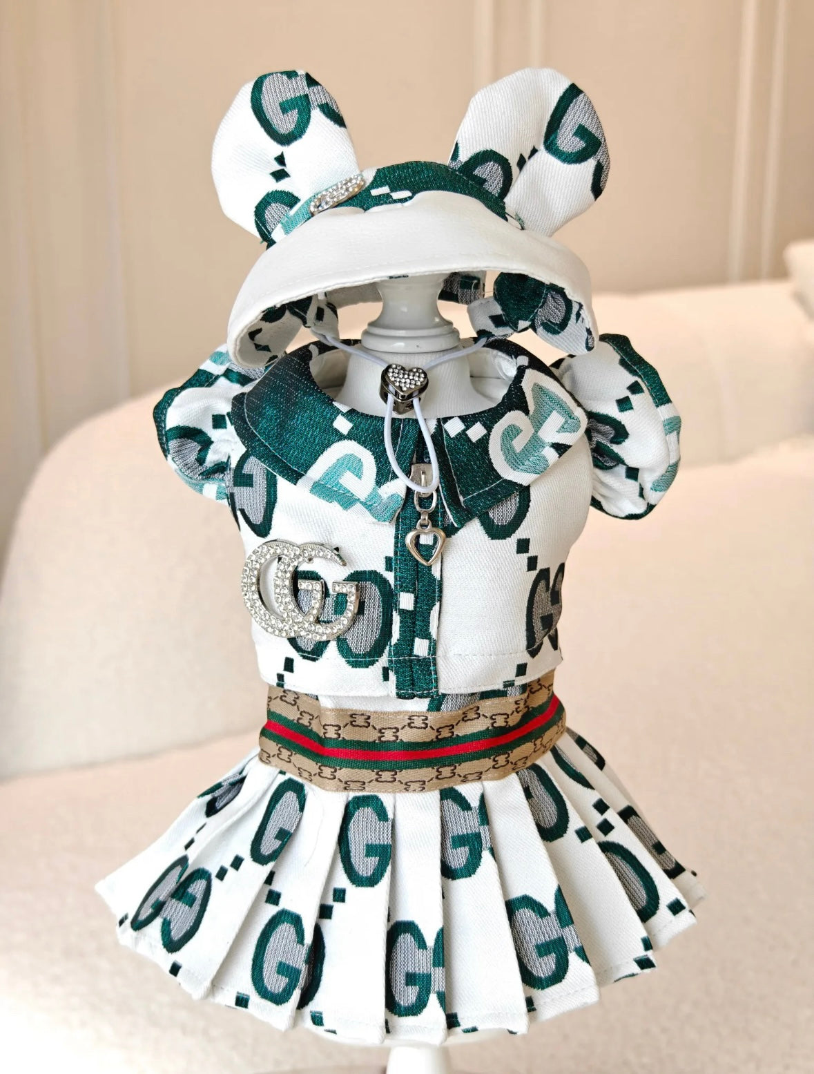 Green Twinkle Tails 3-Piece Dress Set