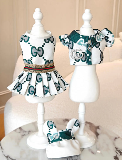 Green Twinkle Tails 3-Piece Dress Set