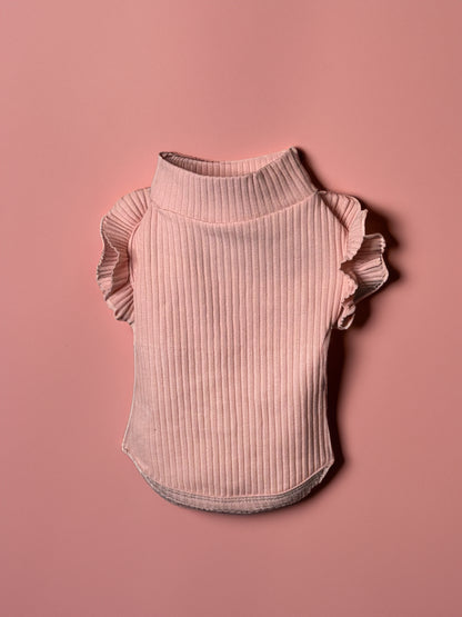 Pretty in Pink Frill Top