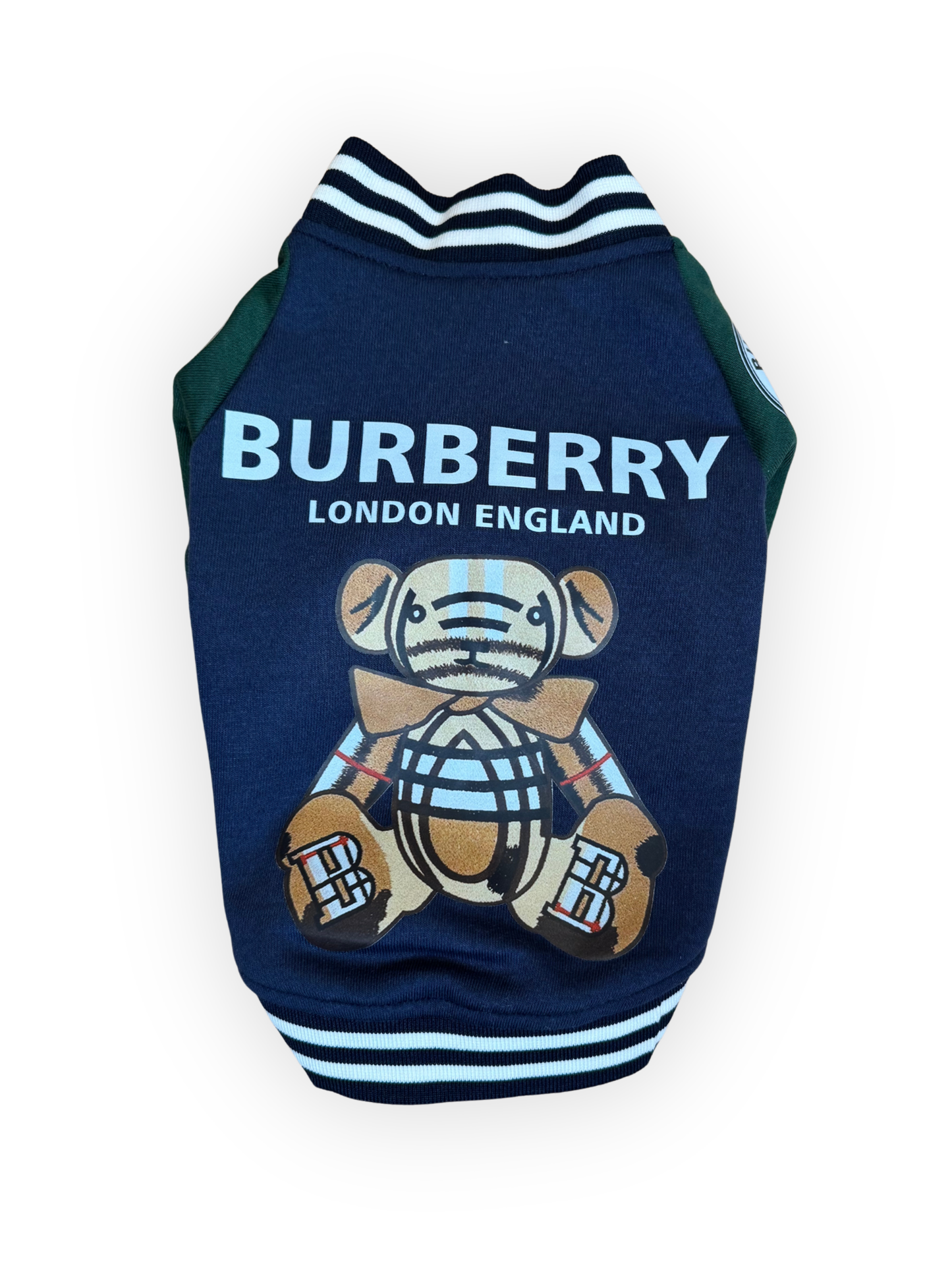Purrberry Varsity Jacket