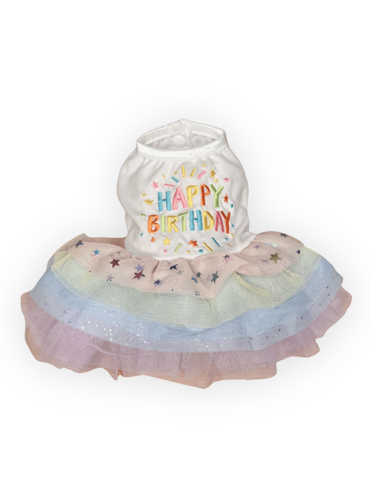 Happy Birthday Tutu Dress