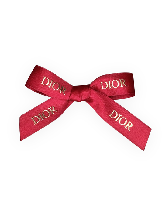 lux dogior bow red ribbon dog bow alligator clip