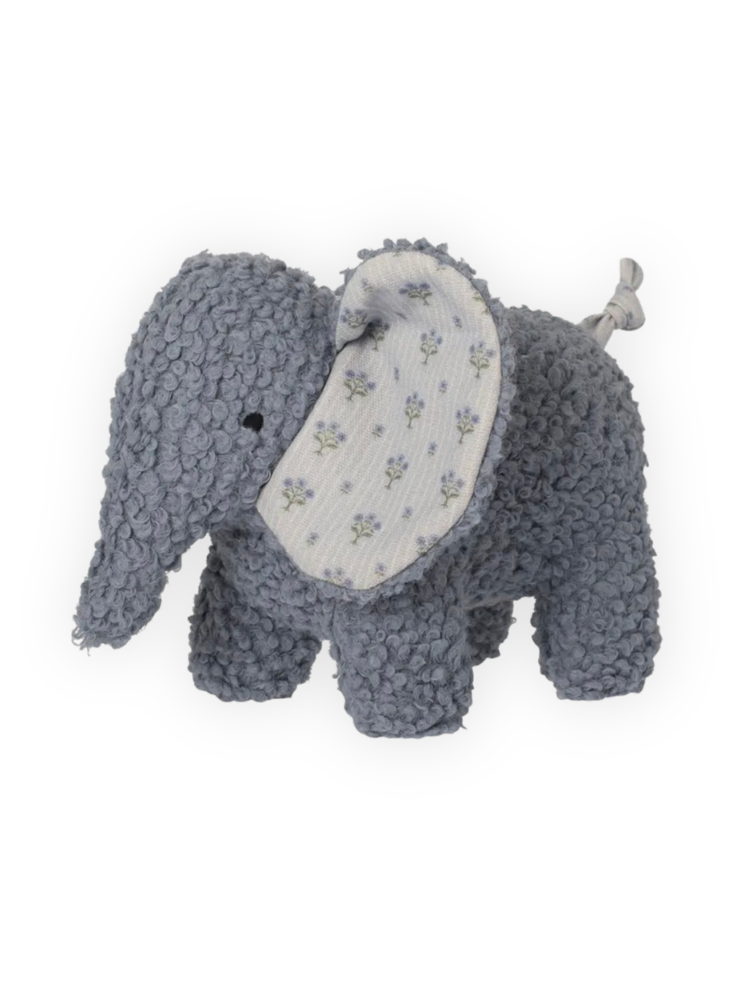 elephant plush dog toy boucle squeaky crinkle dog toy