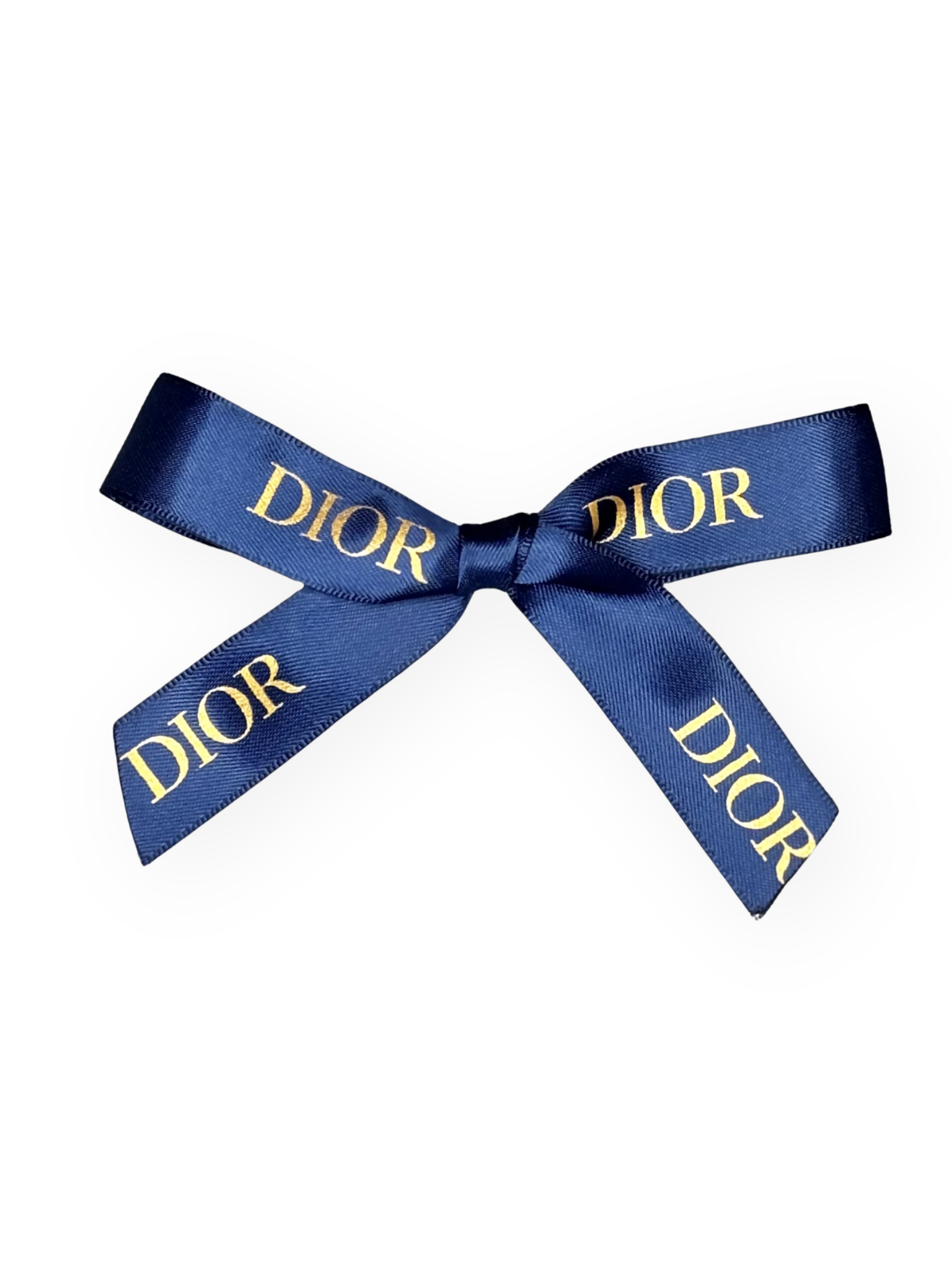 lux dogior bow navy ribbon dog bow alligator clip