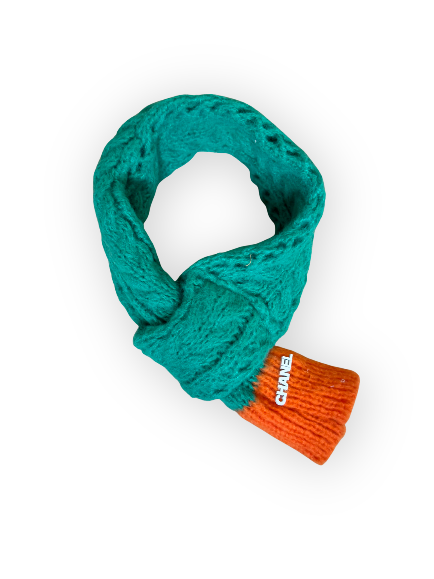 Cozy Knitted Dog Scarf