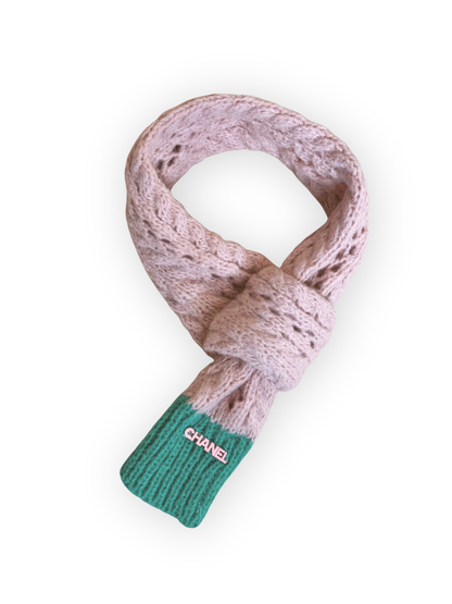 Cozy Knitted Dog Scarf