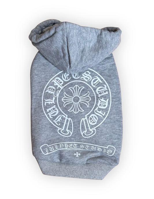 Paws of Hearts Dog Hoodie – Lightweight Everyday Layer