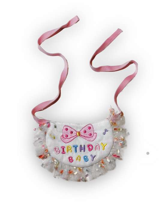 Birthday Baby Bib & Hat Set