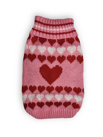 Cozy Love Jacquard Dog Sweater