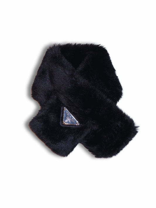 Luxurious Faux Fur Dog Scarf