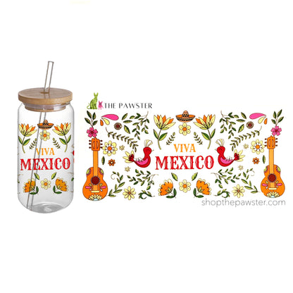 #108 Viva Mexico 16oz Cup Wrap