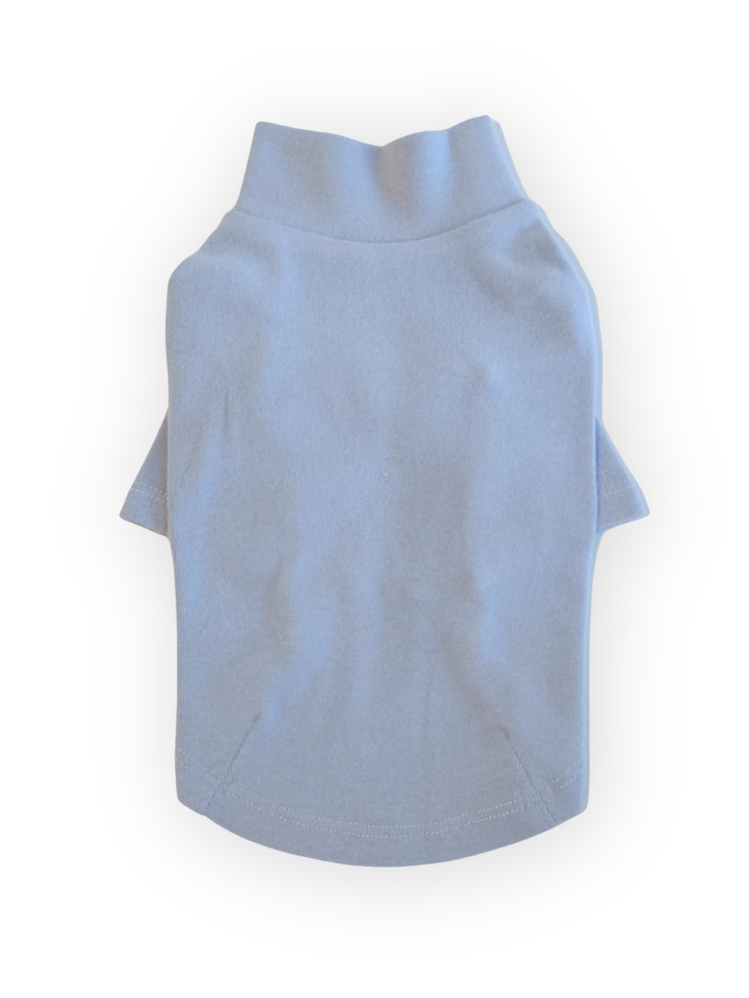 The Pawster Basics blue dog turtleneck – soft, stretchy and cozy everyday sweater.