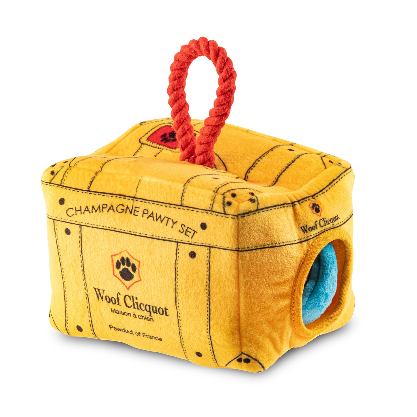 Woof Clicquot - Pawty Set Burrow Dog Toy