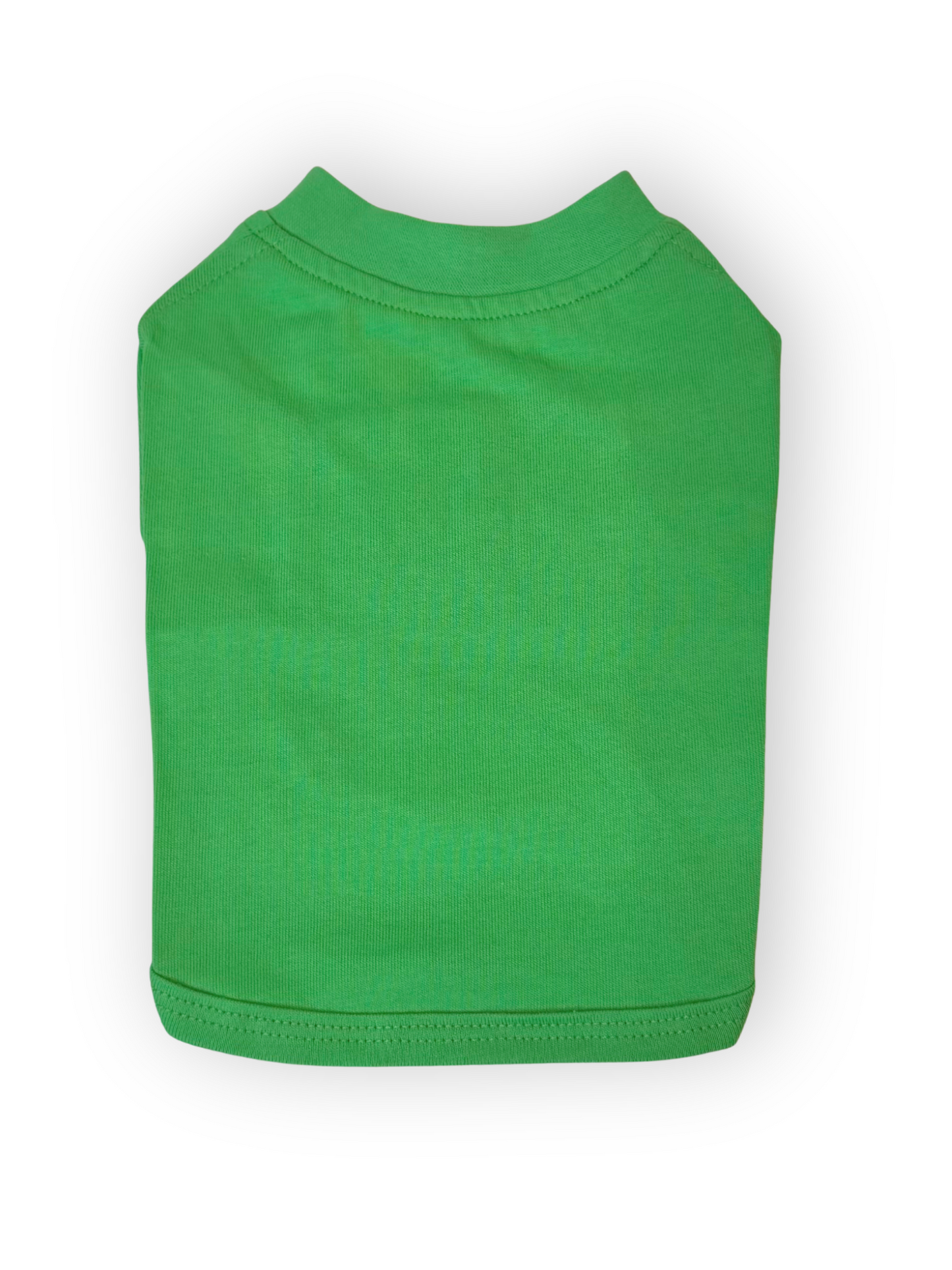 The Pawster Basics green dog t-shirt – soft, stretchy short sleeve shirt.