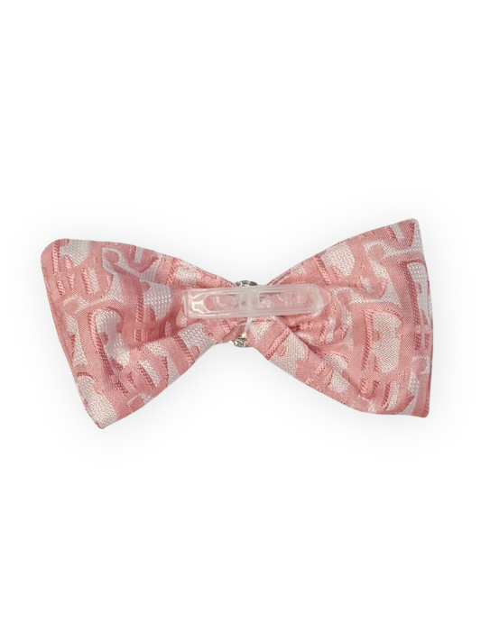 The Pawster Belle Amour Hair Bow – Snap Clip Backing for Secure Fit