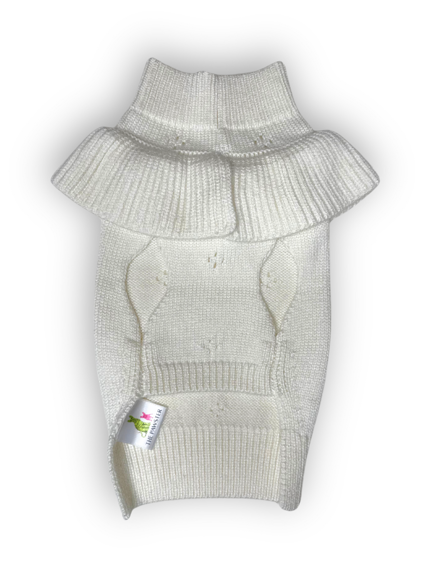 thepawster-lux-knit-ruffle-dog-sweater-cream-white