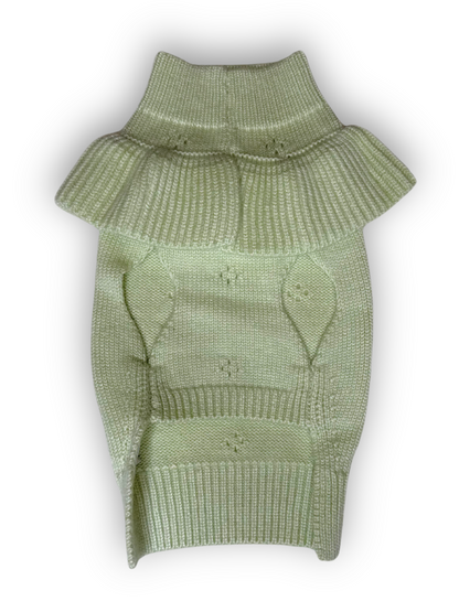 Lux Knit Ruffle Sweater