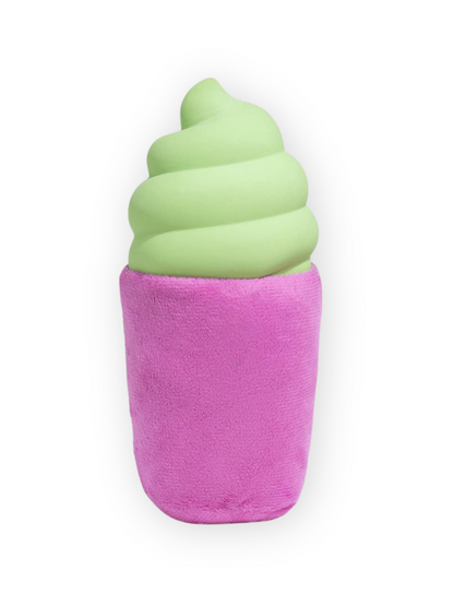Back view of Witch Brew Frapp Halloween Dog Toy for dogs