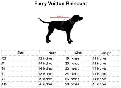 Furry Vuitton Raincoat