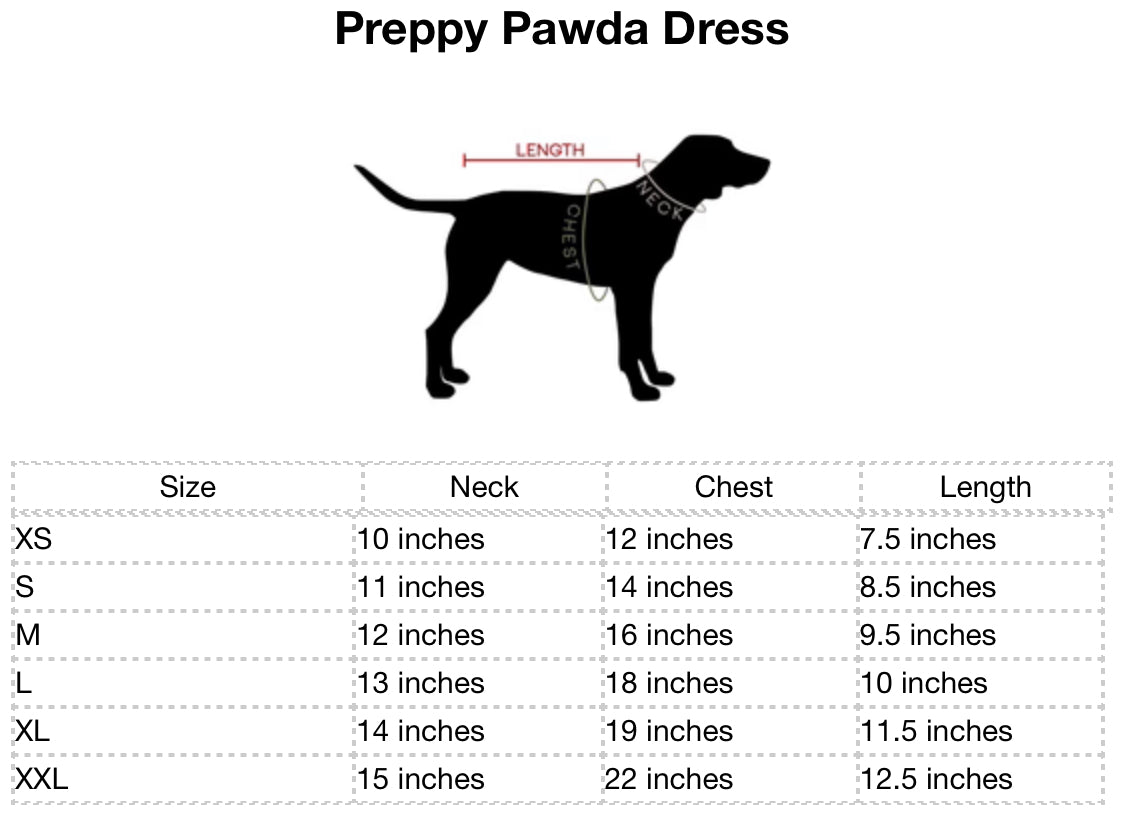 Preppy Pawda Dress