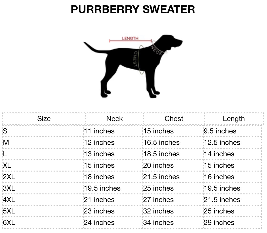 Purrberry Sweater