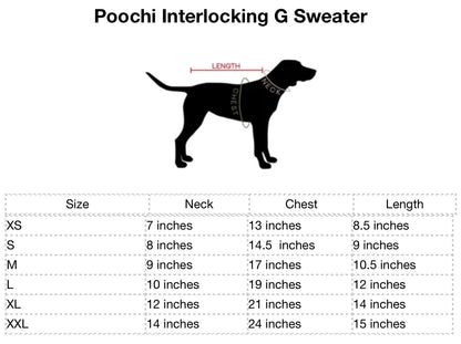 Poochi Interlocking G Sweater